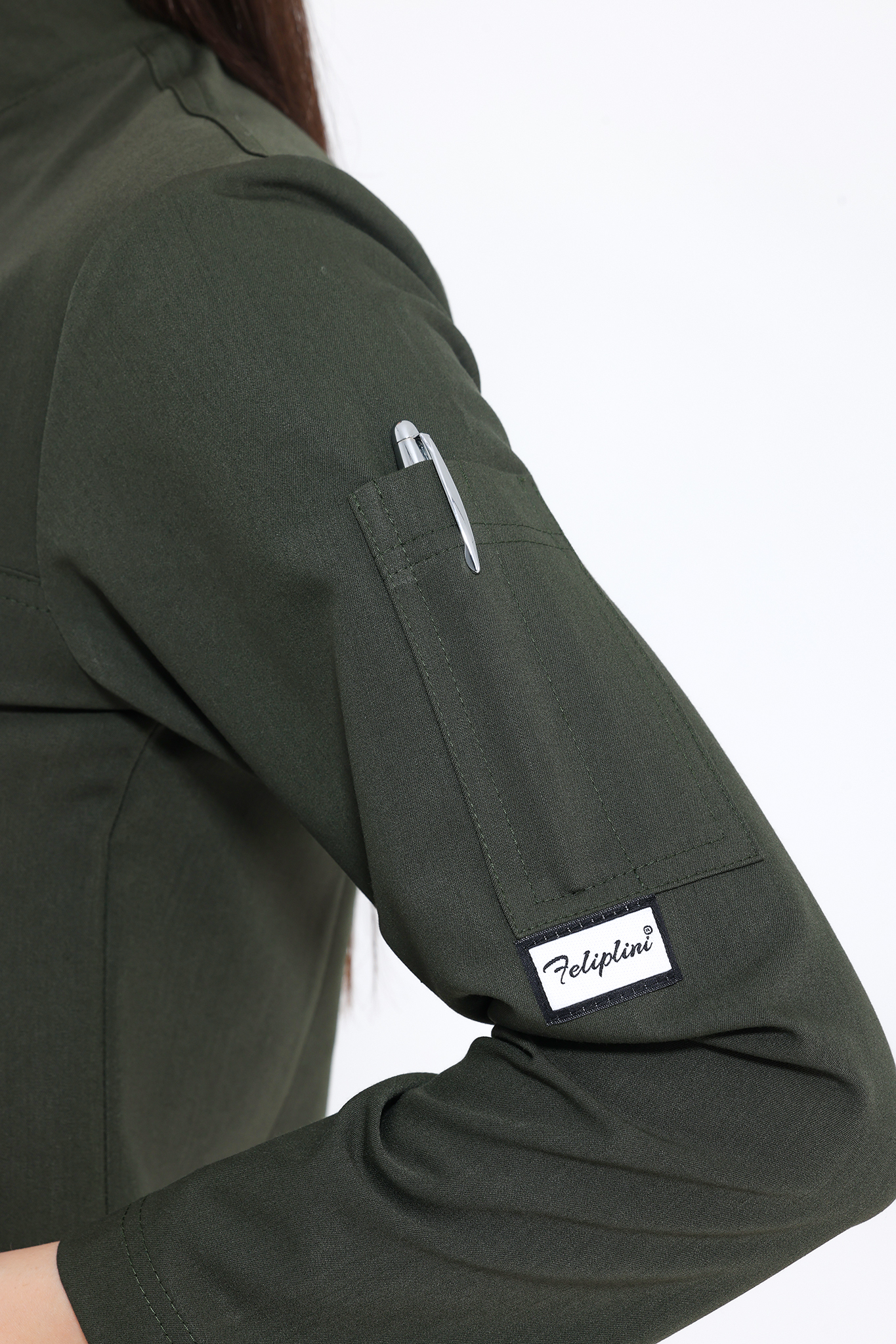 tesettür scrubs üst siyah - 3